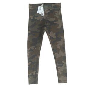 Willow & Clay women's size small green camouflage stretchy leggings pants